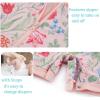 imageUMELOK Baby Girl Swimsuit Infant UPF 50 Bathing Suit Size MonthsLight Pink  Colorful Floral