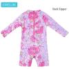 imageUMELOK Baby Girl Swimsuit Infant UPF 50 Bathing Suit Size MonthsPink  Big Floral