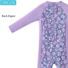 imageUMELOK Baby Girl Swimsuit Infant UPF 50 Bathing Suit Size MonthsPurple  Pink White Floral