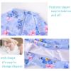 imageUMELOK Baby Girl Swimsuit Infant UPF 50 Bathing Suit Size MonthsPurpleRed  Floral