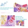 imageUMELOK Baby Girls One Piece Swimsuit Full Zip UPF 50 Sun Protection Swimwear Rash Guard Swim SuitMulticolored Daisies