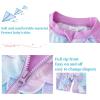 imageUMELOK Baby Girls One Piece Swimsuit Full Zip UPF 50 Sun Protection Swimwear Rash Guard Swim SuitScalespurple