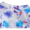 imageUMELOK Baby Girls One Piece Swimsuit Full Zip UPF 50 Sun Protection Swimwear Rash Guard Swim SuitYellow Flowerslight Purple