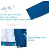 imageUMELOK Baby Boys Swimsuit Full Zip UPF 50 Sun Protection SwimwearBlue Ocean