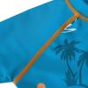 imageUMELOK Baby Boys Swimsuit Full Zip UPF 50 Sun Protection SwimwearGreen Dinosaurblue