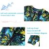 imageUMELOK Baby Boys Swimsuit Full Zip UPF 50 Sun Protection SwimwearNavy Leaves