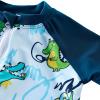 imageUMELOK Baby Boys Swimsuit Full Zip UPF 50 Sun Protection SwimwearSports Green Crocodile