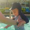 imageUMELOK Baby Boys UPF 50 Sun Protection One Piece Rashguard Swimsuit with Snap BottomBeacon Printing