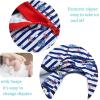imageUMELOK Baby Boys UPF 50 Sun Protection One Piece Rashguard Swimsuit with Snap BottomBeacon Printing