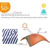 imageUMELOK Baby Boys UPF 50 Sun Protection One Piece Rashguard Swimsuit with Snap BottomBlue Stripes