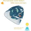 imageUMELOK Baby Boys UPF 50 Sun Protection One Piece Rashguard Swimsuit with Snap BottomDark Blue  Shark