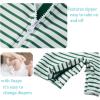imageUMELOK Baby Boys UPF 50 Sun Protection One Piece Rashguard Swimsuit with Snap BottomGreen  Alligator