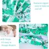 imageUMELOK Baby Boys UPF 50 Sun Protection One Piece Rashguard Swimsuit with Snap BottomGreen  Coconut Tree