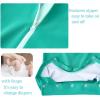 imageUMELOK Baby Boys UPF 50 Sun Protection One Piece Rashguard Swimsuit with Snap BottomGreen whale