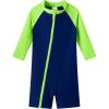Fluorescent Green-navy Blue
