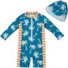 Blue  Coconut Trees