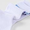 imageUMELOK Kids Athletic Socks Cotton Crew Socks for Boys and Girls with Stripes and Flower 4 PairsMulticolor Stripes