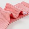 imageUMELOK Kids Athletic Socks Cotton Crew Socks for Boys and Girls with Stripes and Flower 4 PairsPink Flower Stripes