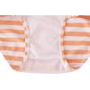 imageUMELOK Toddler and Little Girls Rash Guard Sets with Bikini Bottoms SwimwearOrange  Coconut Trees
