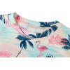 imageUMELOK Toddler and Little Girls Rash Guard Sets with Bikini Bottoms SwimwearPink  Coconut Island