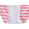 imageUMELOK Toddler and Little Girls Rash Guard Sets with Bikini Bottoms SwimwearPink  Coconut Island