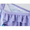 imageUMELOK Toddler and Little Girls Rash Guard Sets with Bikini Bottoms SwimwearPurple  Merrnaid