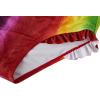 imageUMELOK Toddler and Little Girls Rash Guard Sets with Bikini Bottoms SwimwearRainbow  Striped