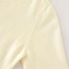imageUMELOK Girls Cardigan School Uniform Sweater Crew Neck Long Sleeve Cotton SweatersLight Apricot