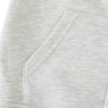 imageUMELOK Kids Full ZipUp Hoodie Solid Sweatshirt for Boys and GirlsLight Grey