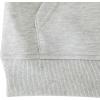 imageUMELOK Kids Full ZipUp Hoodie Solid Sweatshirt for Boys and GirlsLight Grey