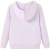 imageUMELOK Kids Full ZipUp Hoodie Solid Sweatshirt for Boys and GirlsLight Purple