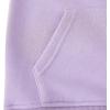 imageUMELOK Kids Full ZipUp Hoodie Solid Sweatshirt for Boys and GirlsPurple