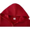 imageUMELOK Kids Full ZipUp Hoodie Solid Sweatshirt for Boys and GirlsRed