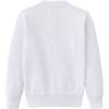 imageUMELOK Girls Cardigan School Uniform Sweater Crew Neck Long Sleeve Cotton SweatersWhite1