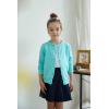 imageUMELOK Girls Cardigans Sweater Cotton Button Solid Long Sleeve Knit SweatersAqua