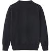 imageUMELOK Girls Cardigans Sweater Cotton Button Solid Long Sleeve Knit SweatersBlack