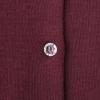 imageUMELOK Girls Cardigans Sweater Cotton Button Solid Long Sleeve Knit SweatersBurgundy