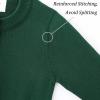 imageUMELOK Girls Cardigans Sweater Cotton Button Solid Long Sleeve Knit SweatersForest Green