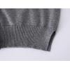 imageUMELOK Girls Cardigans Sweater Cotton Button Solid Long Sleeve Knit SweatersGrey