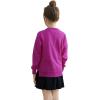 imageUMELOK Girls Cardigans Sweater Cotton Button Solid Long Sleeve Knit SweatersHot Pink