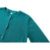 imageUMELOK Girls Cardigans Sweater Cotton Button Solid Long Sleeve Knit SweatersTeal