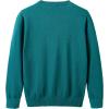 imageUMELOK Girls Cardigans Sweater Cotton Button Solid Long Sleeve Knit SweatersTeal