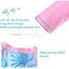 imageUMELOK Girls Long Sleeve Rash Guard One Piece Swimsuits with UV Protection SunsuitLight Blue  Fish