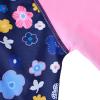 imageUMELOK Girls Long Sleeve Rash Guard One Piece Swimsuits with UV Protection SunsuitPink Purple Flower