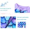 imageUMELOK Girls Long Sleeve Rash Guard One Piece Swimsuits with UV Protection SunsuitPurplescale