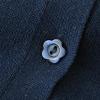 image:imageUMELOK Girls Cardigans Sweater Cotton Button Solid Long Sleeve Knit SweatersFlower Button Navy