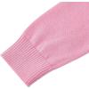 image:imageUMELOK Girls Cardigans Sweater Cotton Button Solid Long Sleeve Knit SweatersFlower Button Pink