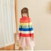 image:imageUMELOK Girls Cardigans Sweater Cotton Button Solid Long Sleeve Knit SweatersRainbow 4
