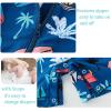 image:imageUMELOK Baby Boys UPF 50 Sun Protection One Piece Rashguard Swimsuit with Snap BottomLake Blue  Sailboat