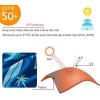 image:imageUMELOK Baby Boys UPF 50 Sun Protection One Piece Rashguard Swimsuit with Snap BottomLake Blue  Sailboat